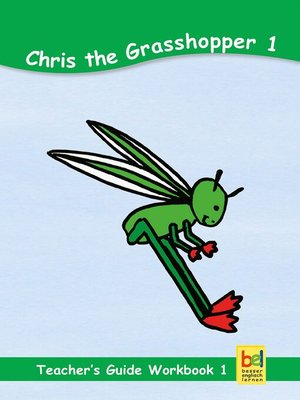 cover image of Learning English with Chris the Grasshopper Teacher's Guide for Workbook 1